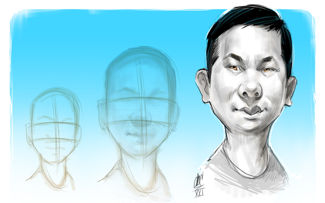 Madrid Spain Caricature Artists