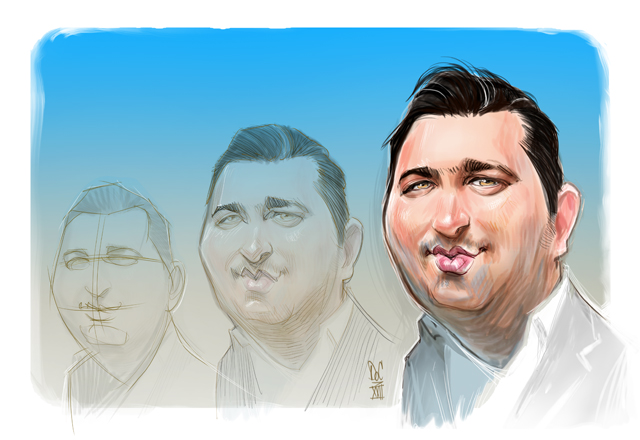 Madrid Spain Caricature Artists