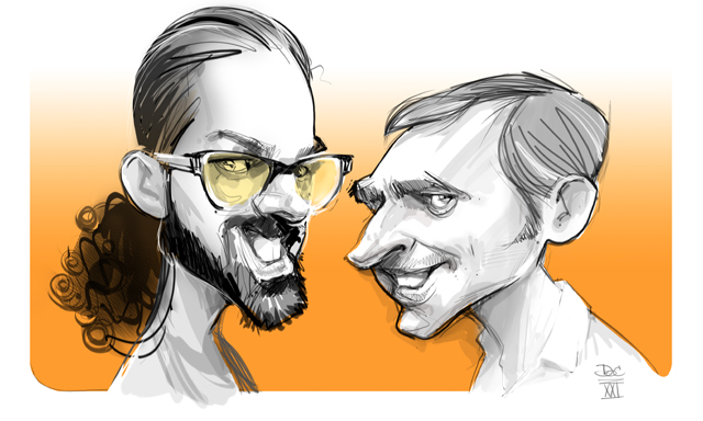 Madrid Spain Caricature Artists