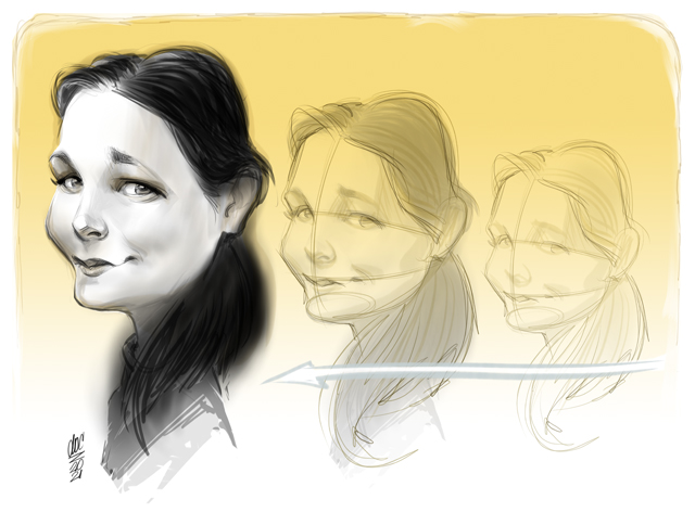 Madrid Spain Caricature Artists