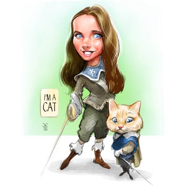 Madrid Spain Caricature Artists