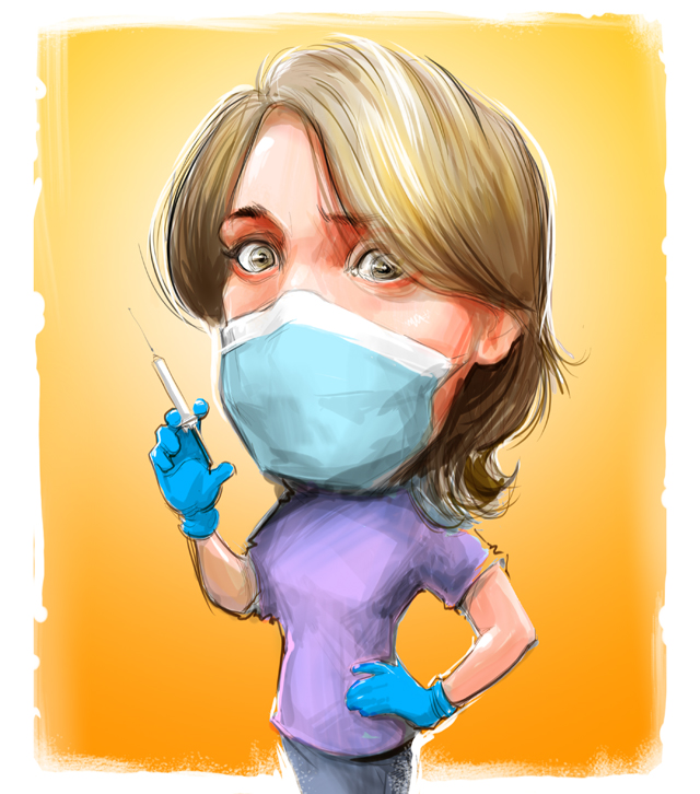 Madrid Spain Caricature Artists