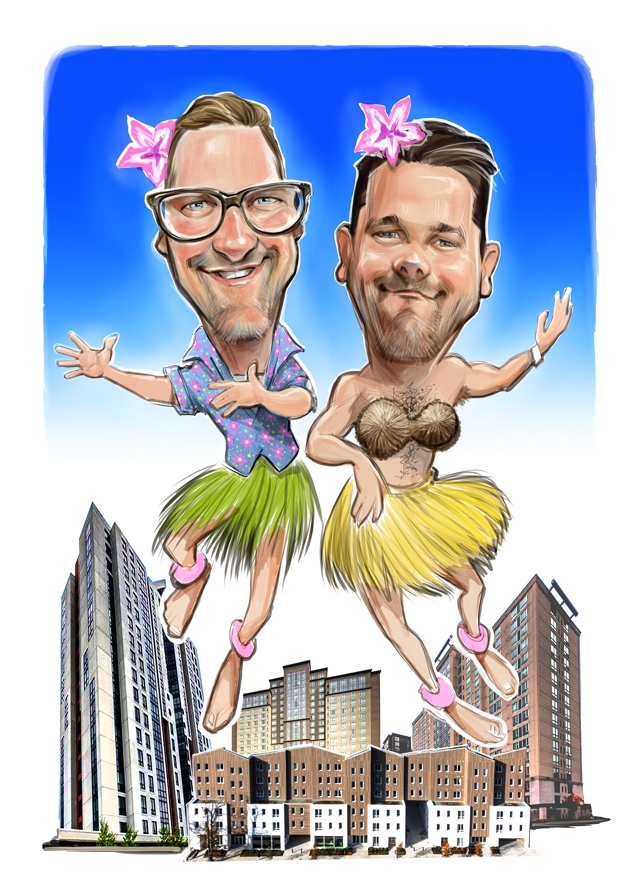 Madrid Spain Caricature Artists