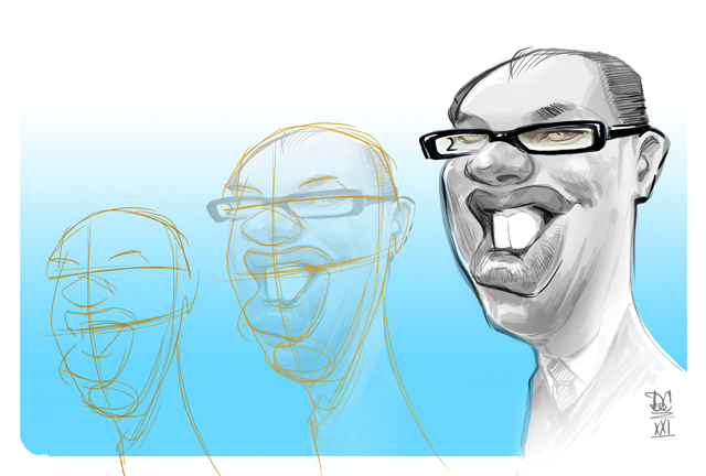 Madrid Spain Caricature Artists