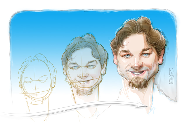 Madrid Spain Caricature Artists