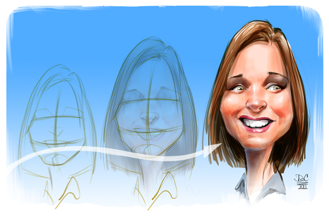 Madrid Spain Caricature Artists