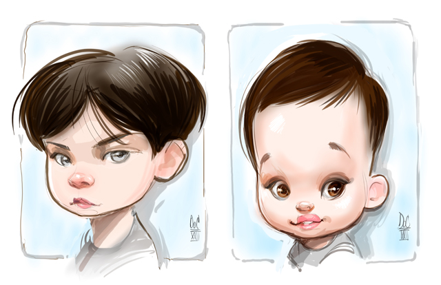 Madrid Spain Caricature Artists