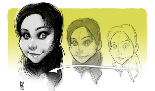 Madrid Spain Caricature Artists